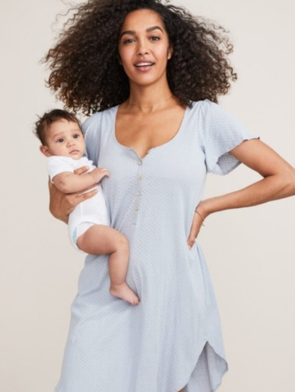 Hatch Pointelle Nightgown Dress